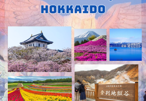 Cẩm nang du lịch Hokkaido mùa xuân – Khám phá vùng đất băng tuyết tan chảy